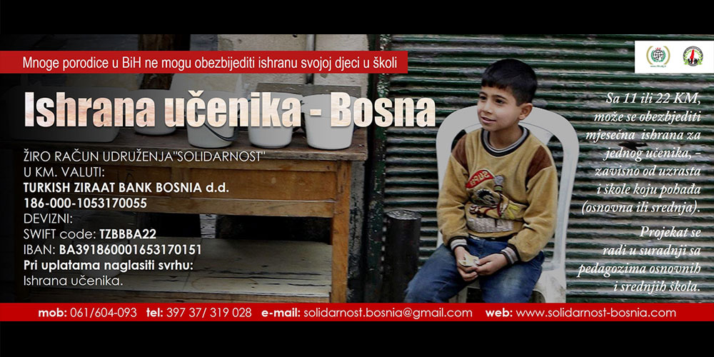 Ishrana učenika – Bosna - Sendviči za učenike